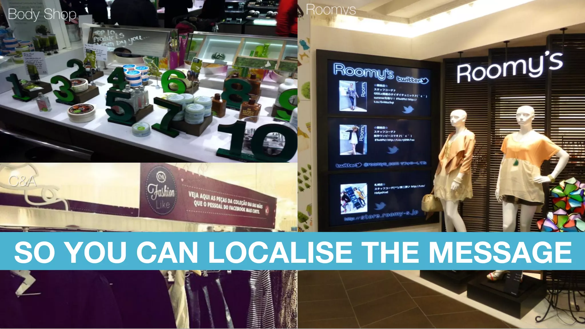 SO YOU CAN LOCALISE THE MESSAGE
 