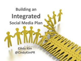 Building an
Integrated
Social Media Plan
Cindy Kim
@CindyKimPR
 