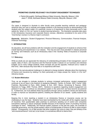 percent (Coffee, 2003). It is clear why earnings management was common in the 1990s when more and
more stock options were being offered to executives while there was less regulation on equity
compensation. This environment created strong incentives and opportunities for executives to engage in
earnings management.

Earnings management is not a new issue; however, it has become a very serious problem since 1997.
“From 1977 to 2000, there were 1, 080 earnings restatements in the U.S. The average number of
restatements per year was about 49 from 1990 to 1996; however, the average number of earnings
restatements per years was about 131 from 1997 to 2000. The difference between the average numbers
of restatements per years during the above two time periods is significant (Moriarty and Livingston,
2001:p54; See Table 1).” The GAO study reported that the number of financial statement restatements
rose from 92 in 1997 to 225 in 2001, and the average number of restatements each year was 174 (See
Table 2). The evidence from the two studies indicates that earnings management has become more
serious in the late 1990’s and the early 2000’s than before.

TABLE 1 EARNINGS RESTATEMENT BY YEAR 1990-2000


                                                         Number         of
                                      Year        restatement
                                      1990               33
                                      1991               48
                                      1992               51
                                      1993               32
                                      1994               61
                                      1995               50
                                      1996               58
                                Average/year             48
                                      1997               59
                                      1998               100
                                      1999               207
                                      2000               157
                                Average/year             131

(Resource: Moriarty and Livingston, 2001; p55)

TABLE 2 FINANCIAL STATEMENT RESTATEMENTS BY YEAR 1997-2002

                                                          Number         of
                                          Year     restatement
                                          1997            92
                                          1998            102
                                          1999            174
                                          2000            201
                                          2001            225
                                          2002            250
                                  Average/year              174

(Resource: GAO-03-138; P15)
In this section, we have reviewed the definitions, origins and the brief history of neoliberalism, and
discussed how neoliberalism fosters corporate hegemony and how neoliberalism is relevant to earnings
management. This section provides a general picture about how neoliberalism starts and how it causes




        Proceedings of the IABE-2009 Las Vegas- Annual Conference, Volume 6, Number 1, 2009   195
 