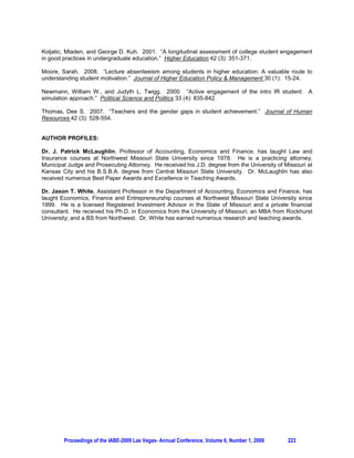 FIGURE 1- CHANGES IN THE STOCK PRICE OF LUCENT TECHNOLOGIES DURING 1996-2004

                                          Lucent stock prices during 1996 - 2004

                  80
                  70
                  60
   Stock Prcie




                  50
                  40
                  30
                  20
                  10
                    0
                                 Oct-96



                                                   Oct-97



                                                                     Oct-98



                                                                                       Oct-99



                                                                                                         Oct-00



                                                                                                                           Oct-01



                                                                                                                                             Oct-02



                                                                                                                                                               Oct-03



                                                                                                                                                                                 Oct-04
                        Apr-96



                                          Apr-97



                                                            Apr-98



                                                                              Apr-99



                                                                                                Apr-00



                                                                                                                  Apr-01



                                                                                                                                    Apr-02



                                                                                                                                                      Apr-03



                                                                                                                                                                        Apr-04
                                                                                                     Year

Note: stock price is adjusted close price
Data Source: posted online by msc.com; Stock price data provided by Nomura Research Institute, Ltd.

When the economic bubble burst in 2000, The NASDAQ index of telecommunications stock prices
decreased rapidly. Cooper (2003) reported the annual average decrease rate was 50% from March 2000
to May 2003. Lucent was no exception. Lucent’s stock prince experienced “boom and bust” as well.
From 1996 to 1999, its stock prince increased more than 700% (see Figure 1). In the late of 1999, its
stock price decreased from about $75 to about $55. This trend continued. In 2002, its stock price
reached a low of $0.76. With the falling of its stock price, Lucent’s market value decreased by more than
$150 billion from a peak of $258 billion. Lucent’s total market value was less than $10 billion in October,
2002 (Endlich 2004). The company’s stockholders obviously suffered severe damage during this time.

During the 1990s economic boom, many of the high tech companies, particularly those that were “dot-
com” companies, did not show a profit. As previously stated, this fact did not deter investors. Lucent
Technologies’ financial performance, by contrast, was good. Its revenues and net income continued to
increase in the late 1990s, which attracted even more investors. The decrease of Lucent’s stock price
started with the burst of the economic bubble. The decrease speeded up with its announcement of
restating the fourth quarter’s revenue in fiscal year 2000. This restatement cut Lucent’s sales revenue of
the fourth quarter by $125 million and initiated a SEC’s investigation (Leyden 2000).

Investors often perceive a restatement as direct evidence of earnings management and respond by
quickly selling their shares. Lucent’s restatement, along with many other companies’ restatements, led
to the precipitous decrease in the stock market. On December 21, 2000, Lucent announced that it had
improperly recognized $125 million revenue in the fourth quarter fiscal year ended September 30, 2000,
amounting to 26% of pretax income for this quarter. The SEC investigation found, however, that Lucent’s
earnings had been manipulated much more than $125 million. The SEC determined that Lucent
fraudulently and improperly recognized approximately $1.148 billion of revenue and $470 million in pretax
income during fiscal year 2000. Of the $1.148 billion of revenue, Lucent recognized $511 million of
revenue and $91 million of pre-tax income prematurely, violating GAAP. The company also recognized
$637 million of revenue and $379 million of pretax income that should not have been recognized (US
Securities and Exchange Commission 2004).




                 Proceedings of the IABE-2009 Las Vegas- Annual Conference, Volume 6, Number 1, 2009                                                                      199
 