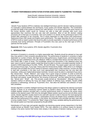 Dori, Y. J. (2003). Framework for project-based assessment in science education. In Segers, M. et al.
(eds.). Optimizing New Modes of Assessment: In Search of Qualities and Standards, Kluwer
Academic Publishers. 89-118.

Dori, Y. J.,  Tal, R. T. (2000). Formal and informal collaborative projects: Engaging in industry with
environmental awareness. Science Education, 84, 1-19.

Frank, M. (2002). Characteristics of Engineering Systems Thinking – A 3-D Approach for Curriculum
Content. IEEE Transaction on Systems, Man, and Cybernetics (Part C), vol. 32, no. 3, pp. 203-214.


Frank, M. (2005). A systems approach for developing technological literacy. Journal of Technology
Education, 17(1), 19-34.

Frank, M. (2007). Assessing interest for systems engineers job positions – results of a recent study.
 th
5 Annual Conf. on Systems Engineering Research (CSER 2007). Stevens Institute of Technology,
Hoboken, NJ, USA, 14-16 March 2007.

Frank, M.  Barzilai, A. (2004). Integrating alternative assessment in a project-based learning course
for pre-service science and technology teachers. Assessment and Evaluation in Higher Education,
29(1), 41-61.

Frank, M.  Barzilai, A. (2006). Project-based technology: Instructional strategy for developing
technological literacy. Journal of Technology Education (in press).


Frank, M. Lavy, I.,  Elata, D. (2003). Implementing the project-based learning approach in an
academic engineering course. International Journal of Technology and Design Education, 13(3), 273-
288.


Frank, M.,  Waks, S. (2001). Engineering systems thinking: A multifunctional definition. Systemic
Practice and Action Research, 14(3), 361-379.

Hedlund, G. (1994), A model of knowledge management and the N-Form Corporation, Strategic
Management Journal 15, pp. 73-90.

Hitt, M., Ireland, R.,  Hoskisson, R. (2001). Strategic Management: Competitiveness and
Globalization, South-Western College Publishing.

Holmberg, S. (2000). A systems perspective on supply chain measurements. International Journal of
Physical Distribution  Logistics Management, 30(10), 847-852.

Kerzner, H. (2006). Project management: A systems approach to planning, scheduling and
controlling (9th edition). Hoboken, NJ: John Wiley  Sons.

Kim,D.H. System Thinking Tools. Cambridge: Pegasus Communications, 1995.

Krajcik, J. S., Czerniak, C. H.,  Berger, C. (1999). Teaching children science- a project based
approach. Boston MA: McGraw-Hill.

Laudon, K.  Laudon, J.(2000). Management Information Systems. Organization and Technology in
the Networked Enterprise. Prentice-Hall.

Nonaka, I.  Takeuchi, H. (1995). The Knowledge Creating Company. Oxford University Press.


Senge, P.M. The Fifth Discipline: The Art and Practice of the Learning Organization, N.Y. Doubleday,
1994.



      Proceedings of the IABE-2009 Las Vegas- Annual Conference, Volume 6, Number 1, 2009      217
 
