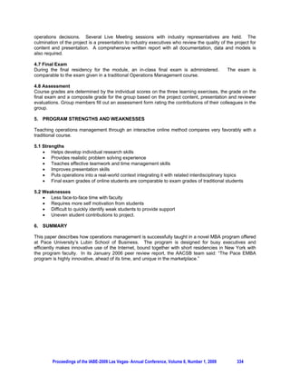 In order to achieve sustainable alignment between IT, strategies and business performances there is a need for
four key elements and processes within an organization (Luftman et al., 2006):
            x Integrating IT planning with business planning – the reflection of business objectives and
                strategies in the IT planning and operation. Without being operationalized in the planning process,
                alignment will remain more theoretical than practical.
            x Maintaining effective communication channels – it helps IT and business understand each
                others needs and work together well and it needs also communication channels between IT
                managers and business executives (Brown, 1999).
            x Developing strong relationship between IT and business – the CIO’s’ interactions with other
                top management can positively influence the assimilation of IT in an organization.
            x Institutionalizing the culture of alignment – a successful alignment system must possess and
                demonstrate the flexibility to adapt in an often changing environment

5. INFORMATION TECHNOLOGY AND BALANCED SCORECARD – IT BALANCED SCORECARD

Over the past decade, managers realized that it is not sufficient to manage merely the IT end of the business. The
integration of IT strategy to business strategy must be managed as well. The tool chosen for this task is the
balanced scorecard. The Balanced Scorecard initially developed by Kaplan and Norton, is a performance
management system that should allow enterprises to drive their strategies in measurement and follow up. In recent
years BSC has been applied with success to information technology (IT) in order to achieve performances, to
support the IT business governance and alignment processes. (Van Grembergen, 2000)

The balanced scorecard can be applied to the IT function and its processes as Gold (1992, 1994) and
Willcocks (1995) have conceptually described and has been further developed by Van Grembergen
(1997, 1998, 2000). Bowne  Co, an American management company initiated an IT balanced scorecard
also in 1997 and the implementation process had a great success.

According to Van Grembergen the IT scorecard encompasses the following four quadrants:
     1. User (customer) orientation: to be the supplier of choice for all information services, either
     directly or indirectly through supplier relationships.
     2. Business (corporate) contribution: to enable and contribute to the achievement of business
     objectives through effective delivery of value-added information services.
     3. Operational excellence: to deliver timely and effective services at targeted service levels and
     costs.
     4. Future orientation: to develop the internal capabilities to continuously improve performance
     through innovation, learning, and personal organization growth.




         Proceedings of the IABE-2009 Las Vegas- Annual Conference, Volume 6, Number 1, 2009            309
 