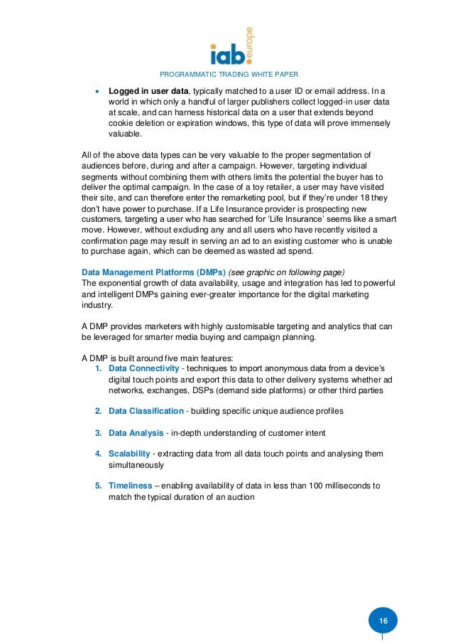 White paper on option trading