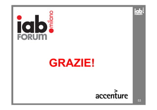GRAZIE!
53
 
