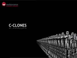 PRENOTA UN TEST DRIVE
MIGLIORE AUDIENCE, MIGLIORI PERFORMANCE
C-CLONES
 
