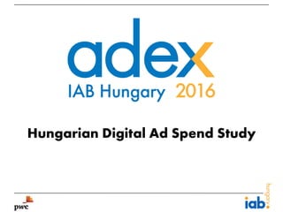 Hungarian Digital Ad Spend Study
 