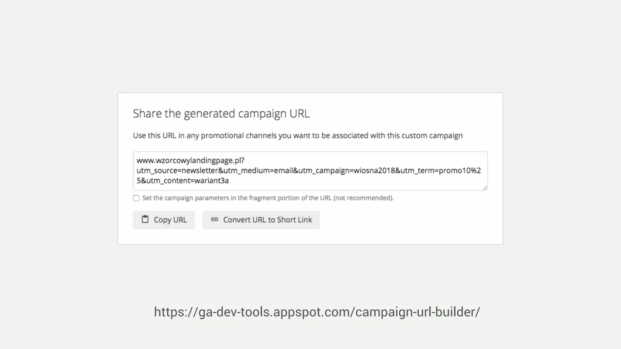 https://ga-dev-tools.appspot.com/campaign-url-builder/
 