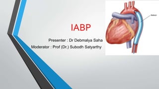IABP
Presenter : Dr Debmalya Saha
Moderator : Prof (Dr.) Subodh Satyarthy
 