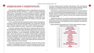 31
(С) IAB Russia «Обзор рынка видеорекламы в Рунете - 2016»
ИЗМЕНЕНИЯ У ИЗМЕРИТЕЛЯ
В августе 2016 года ВЦИОМ закрыл сделку по приобретению у британского
холдинга WPP 80% компании TNS Russia — основного измерителя аудитории
медиа в России. Смена владельца стала необходимой из-за принятого Госдумой
законопроекта, запрещающего иностранным компаниям измерять аудиторию
российского ТВ (доля иностранного участия должна быть ограничена 20%). По-
сле покупки TNS Russia поменяла название на Mediascope – холдинг WPP не дал
разрешения на использование бренда TNS после продажи, но дал право задей-
ствовать подпись «powered by TNS».
В 2016 году Mediascope/TNS продолжала развитие интернет-исследований,
пополняя их новыми технологичными решениями. Так, в начале 2016 года ком-
пания Mediascope представила мониторинг интернет-рекламы для out-stream
видео и нативных форматов, в апреле – мониторинг in-stream видеорекламы.
В компании описывают работу мониторинга следующим образом. Монито-
ринг видеорекламы фиксирует факт размещения на всех сайтах (соцсети, агре-
гаторы, кинотеатры и т.д.) с точностью до дня. Собираемые данные позволяют
выделить все варианты «плохих размещений» (рекламные вирусы, пиратские
сайты, плагины для накрутки и т.д.). В проекте предоставляется информация
обо всех типах роликов, включая pre/mid/post-roll, при этом фиксируется плеер,
в котором происходила открутка рекламы. Дополнительно для каждого роли-
ка собирается информация о наличии возможности пропустить ролик (кнопка
«skip»), рекламном сервере, с которого была показана реклама, баннерной сети,
размере, сработавших счетчиках событий.
Сбор данных осуществляется на крупнейшей в России user-centric панели
компании – вся информация поступает от плагинов и специальных софтов, уста-
новленных на компьютерах панелистов, проходит этапы фильтрации и провер-
ки. Далее специальный робот скачивает сами креативы, после чего редакторы
описывают их. Программа автоматического распознавания проверяет, является
ли размещенный в интернете ролик идентичным размещенному на ТВ.
Таким образом, у рекламодателей появилась возможность проанализировать
не только свое размещение онлайновой видеорекламы, но и качество этого раз-
мещения, данные по рекламным кампаниям конкурентов и (благодаря общим
каталогам рекламодателей и товарных категорий) кросс-медийные размещения
на ТВ и других медиа.
В Mediascope надеются, что эти данные сделают рынок видеорекламы более
прозрачным, а значит более привлекательным для рекламодателей. Следующим
шагом развития проекта станет добавление в проект аудиторных показателей по
рекламным кампаниям.
Cписок крупнейших рекламодателей в in-stream видео-рекламе по оценке
Mediascope (апрель-декабрь 2016)
1 MARS-RUSSIA
2 PROCTER & GAMBLE
3 NESTLE
4 RECKITT BENCKISER
5 MON'DELEZ INTERNATIONAL
6 L'OREAL
7 UNILEVER
8 COCA-COLA
9 PEPSI CO
10 WALT DISNEY
11 GOOGLE
12 WARGAMING.NET
13 GSK CONSUMER HEALTHCARE
14 МТС
15 DANONE
 