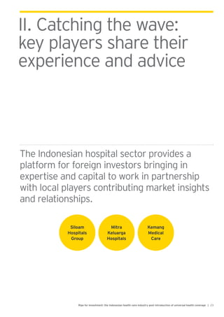25Ripe for investment: the Indonesian health care industry post introduction of universal health coverage |
Handajani sugg...
