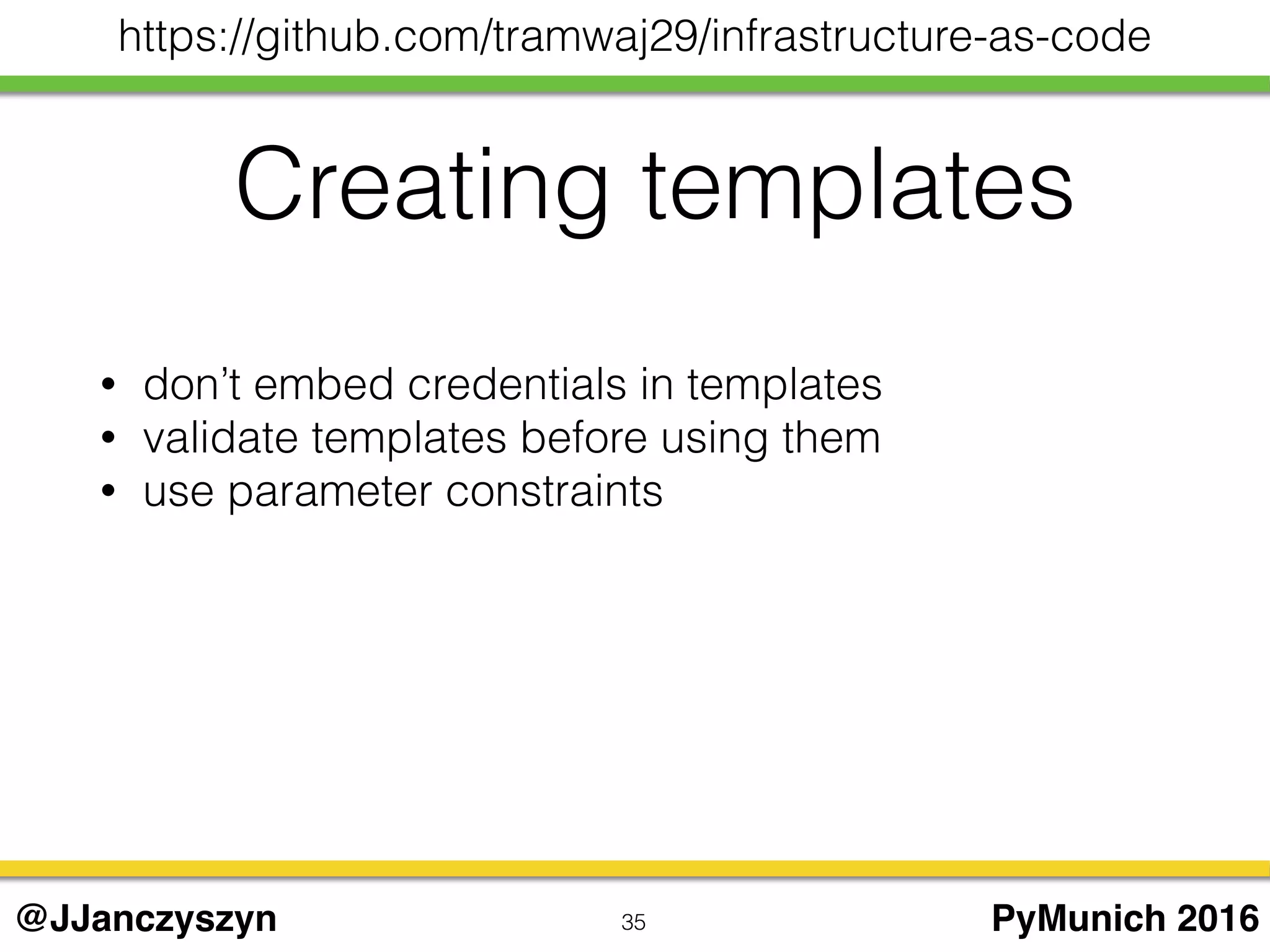Infrastructure as Code with AWS CloudFormation | PPT