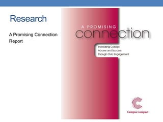 A Promising Connection
Report
Research
 