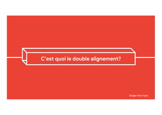 C’est quoi le double alignement?
 