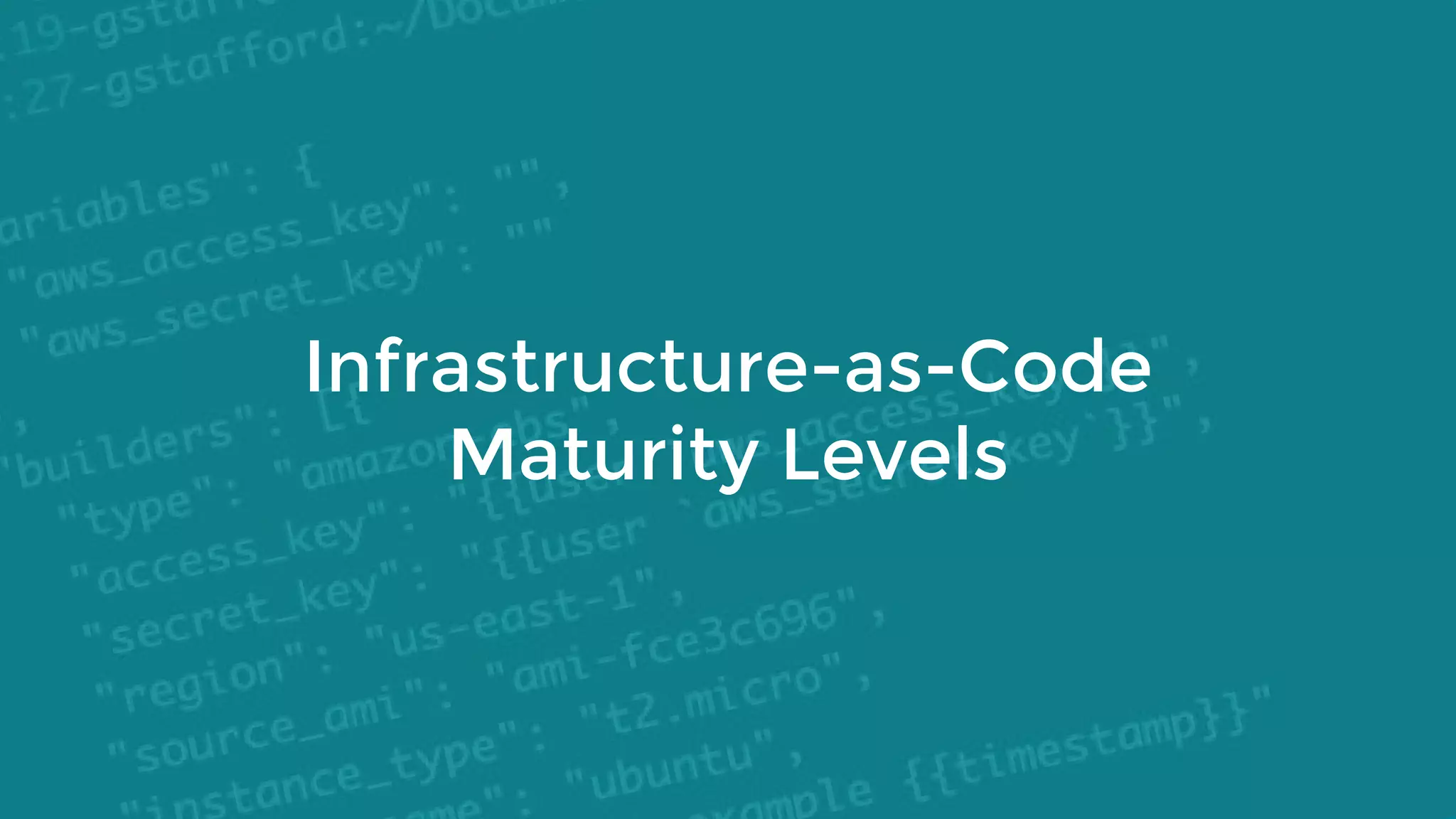 Infrastructure as Code Maturity Model v1 | PDF | Cloud Computing | Internet