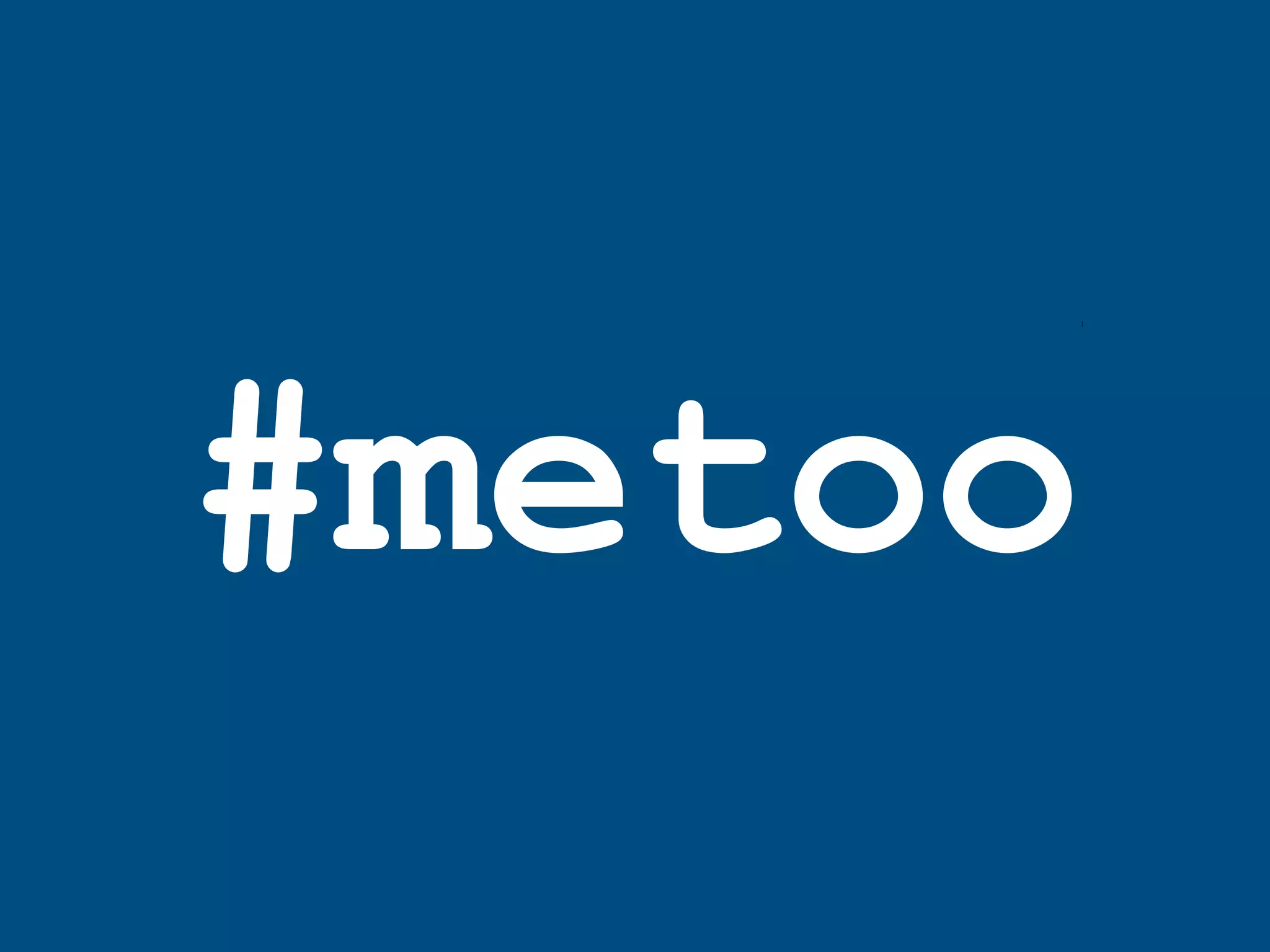 #metoo
 