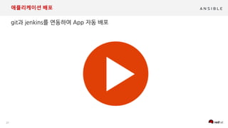 21
애플리케이션 배포
 