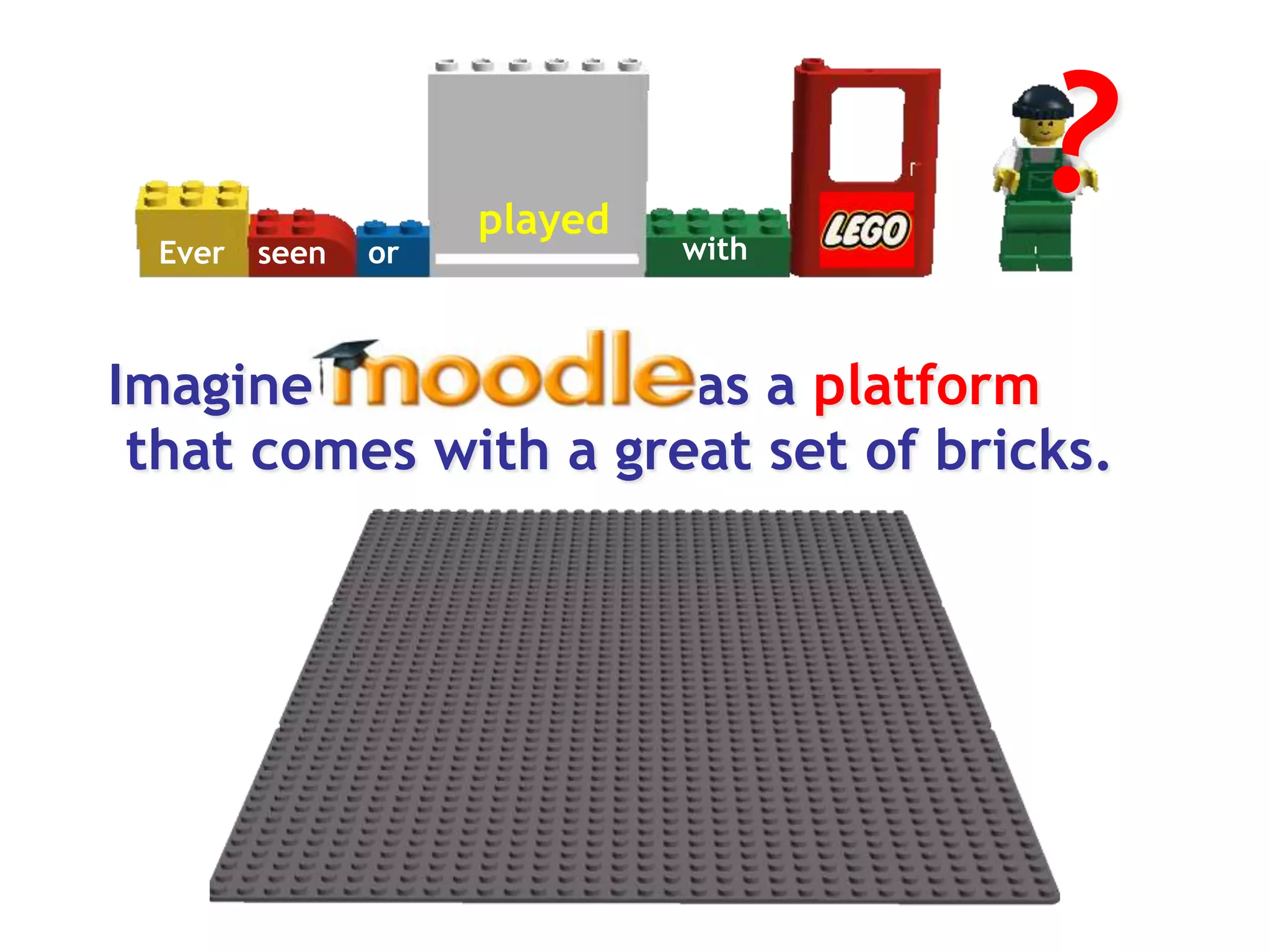 ?playedwithorEverseenas a platformImaginethat comes with a great set of bricks.
