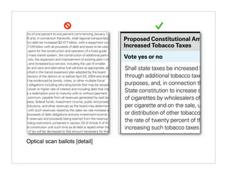 Optical scan ballots [detail]
 