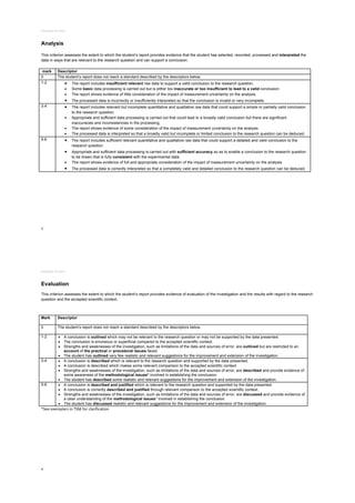 Simple Descriptors IA criteria | PDF