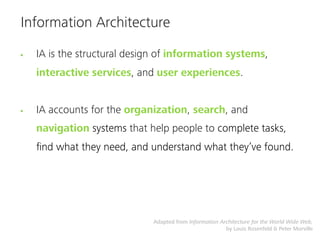 Information Architecture & Content Strategy Slide 12