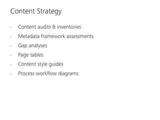 Information Architecture & Content Strategy Slide 16