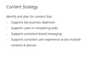 Information Architecture & Content Strategy Slide 17