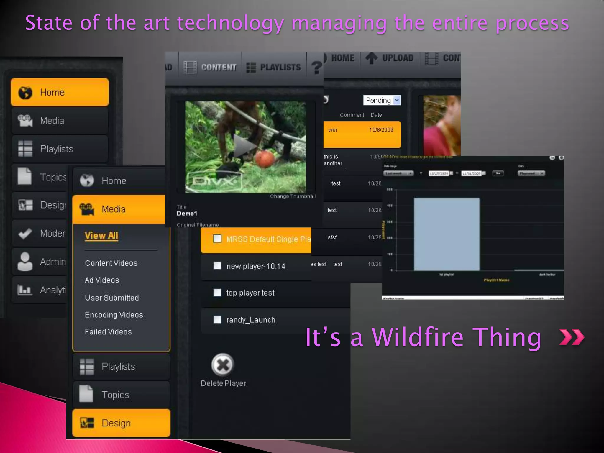 ‘It’s a Wildfire ThingState of the art technology managing the entire process