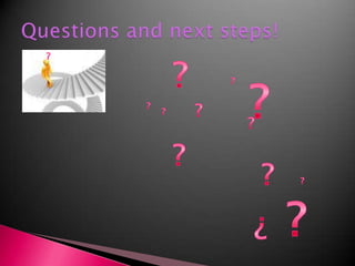 Questions and next steps!?????????????
