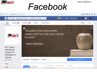 www.iactglobal.in
FacebookFacebook
 