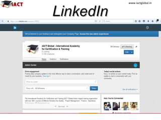 www.iactglobal.in
LinkedInLinkedIn
 