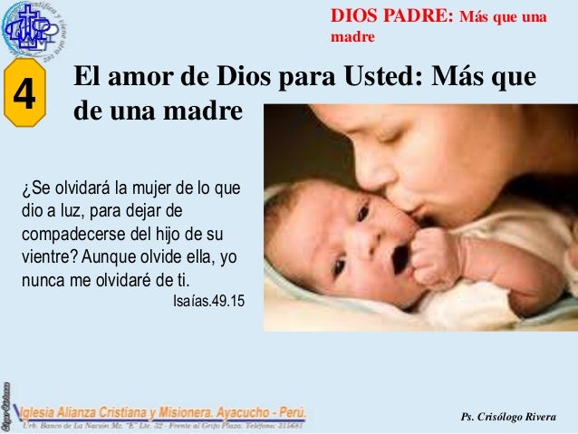 Dios Ama A Cada Uno Como Un Padre Y Como Una Madre – IPRH