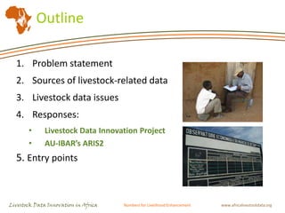 Livestock data in sub Saharan Africa: Availability and issues