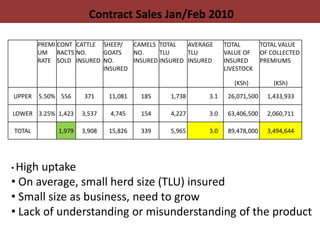 Protecting Pastoralists from the Risk of  Drought Related Livestock Mortality: Implementing Index Based Livestock Insurance in Northern Kenya