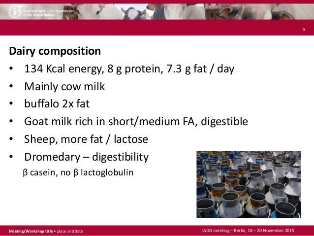 Animal Source Food In Human Nutrition Role Of Dairy -