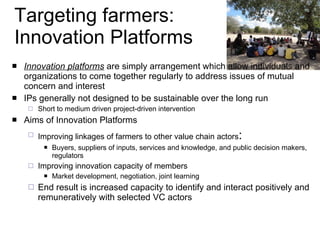 Approaches to pro-poor livestock market development