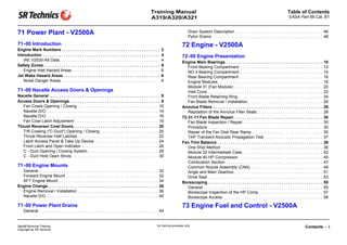 IAE-V2500 Engine Airbus Family A319/320 | PDF