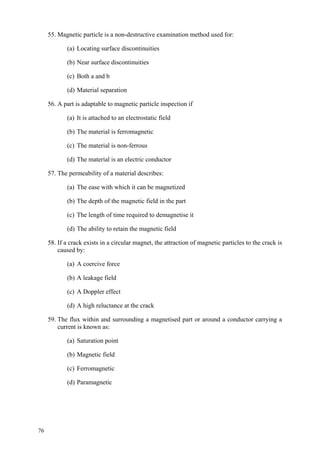 Iaea ndt question | PDF