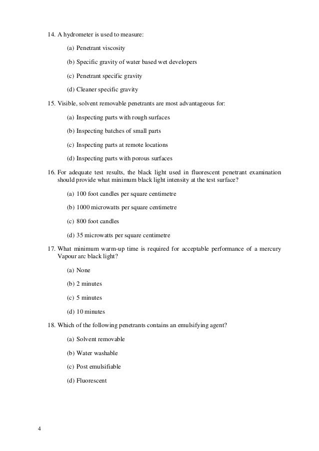 Iaea Ndt Question