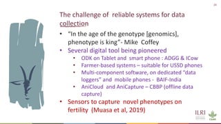 Application of nuclear and genomic technologies for improving livestock productivity in developing world: Challenges and opportunities 