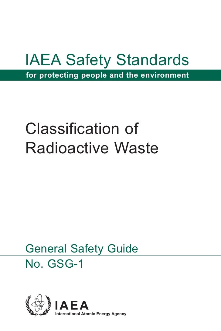 IAEA Safety Standard No. GSG1