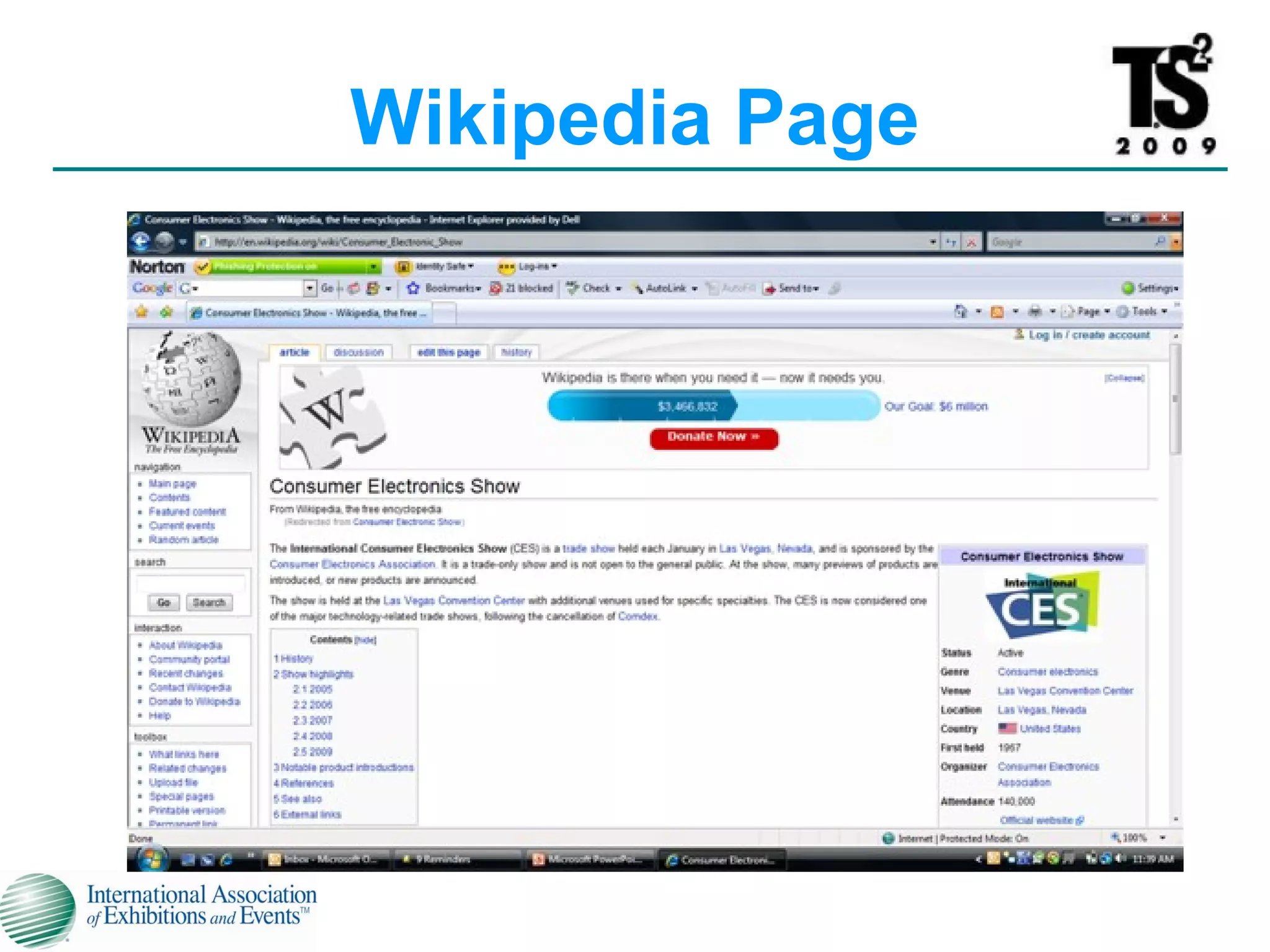 Wikipedia Page 