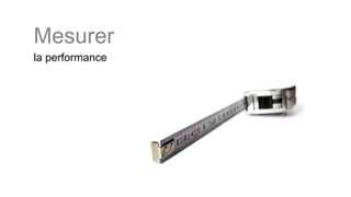 Mesurer
la performance
 