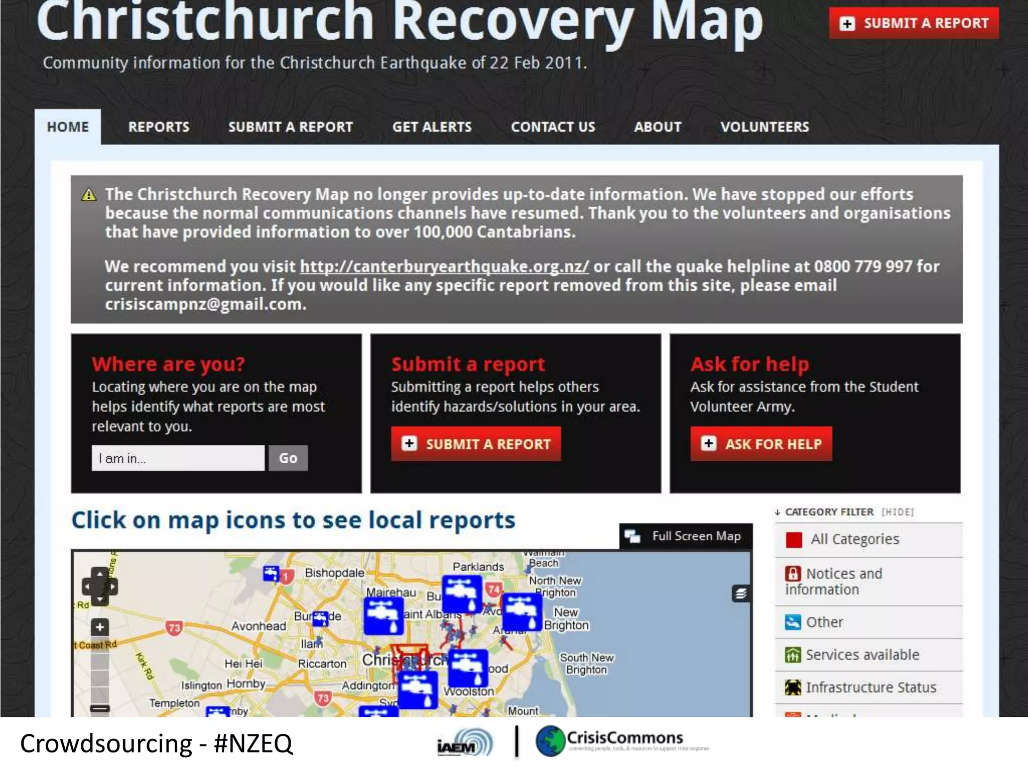 Crowdsourcing - #NZEQ
 