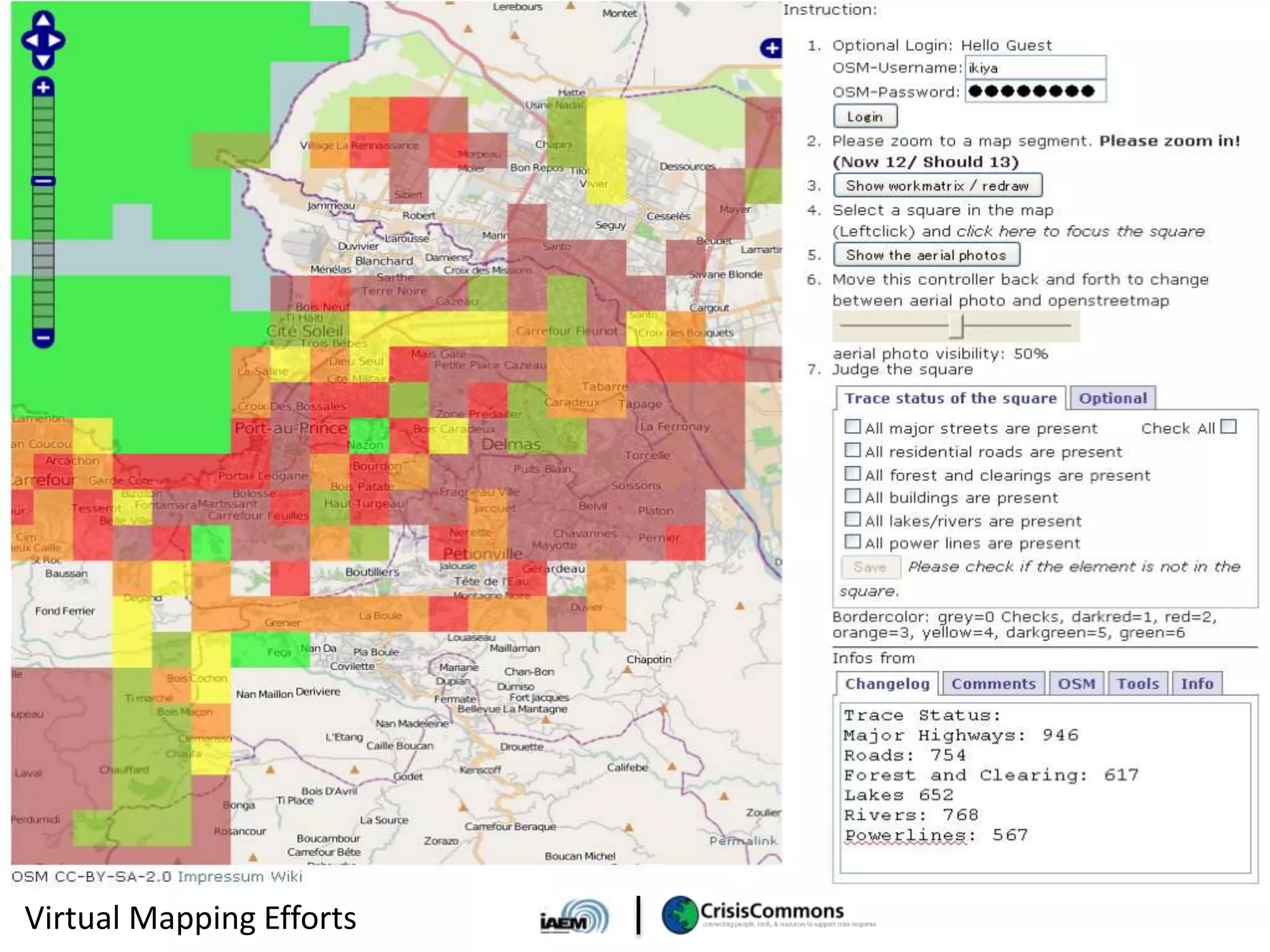 Virtual Mapping Efforts
 