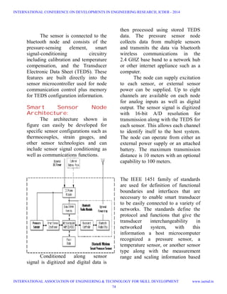 Iaetsd bluetooth based smart sensor networks | PDF