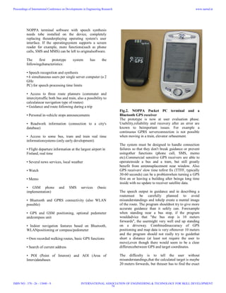 Iaetsd intelligent bus alert system for blind passengers | PDF
