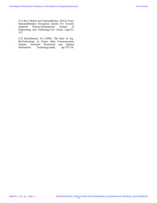 Iaetsd intelligent bus alert system for blind passengers | PDF