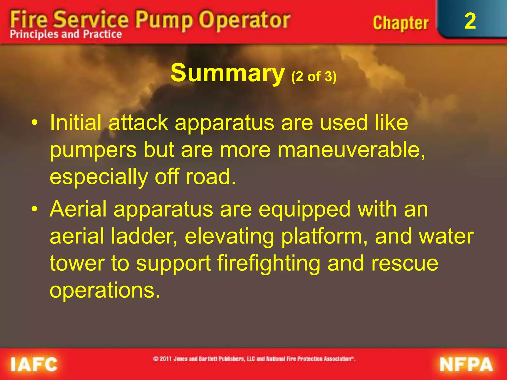 Iafc fire service pump operator principles & practice 1 ed ch 02 types ...