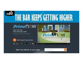 THE BAR KEEPS GETTING HIGHER
 