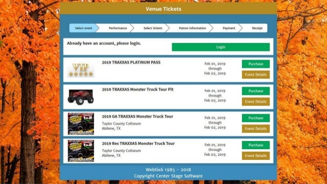 Taylor County Coliseum Seating Chart